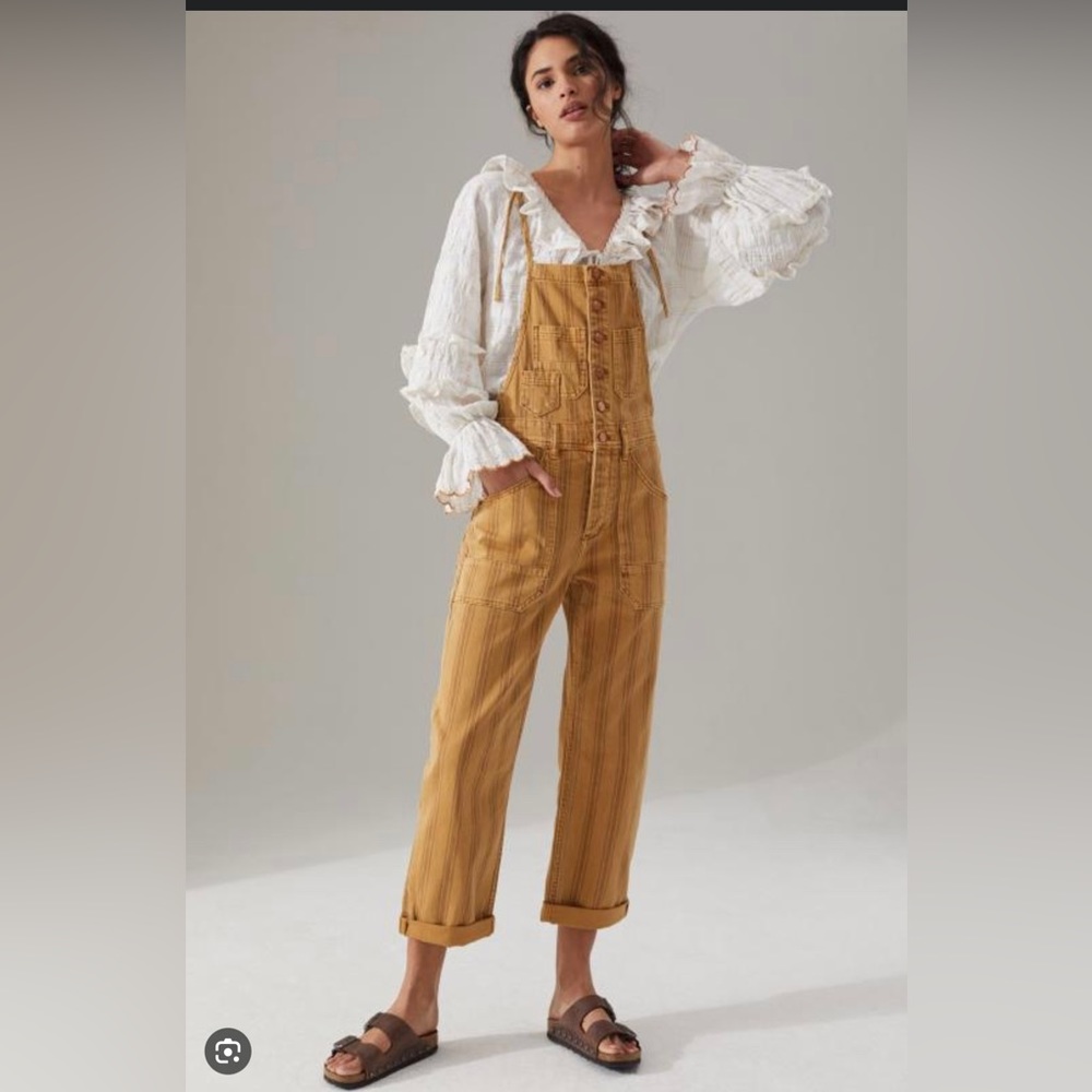 NWOT PILCRO PAINTERS DENIM OVERALLS